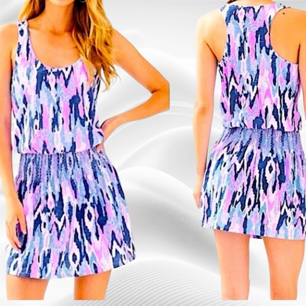 Lilly Pulitzer‎ Tideline Dress Amethyst One Too Many Medium